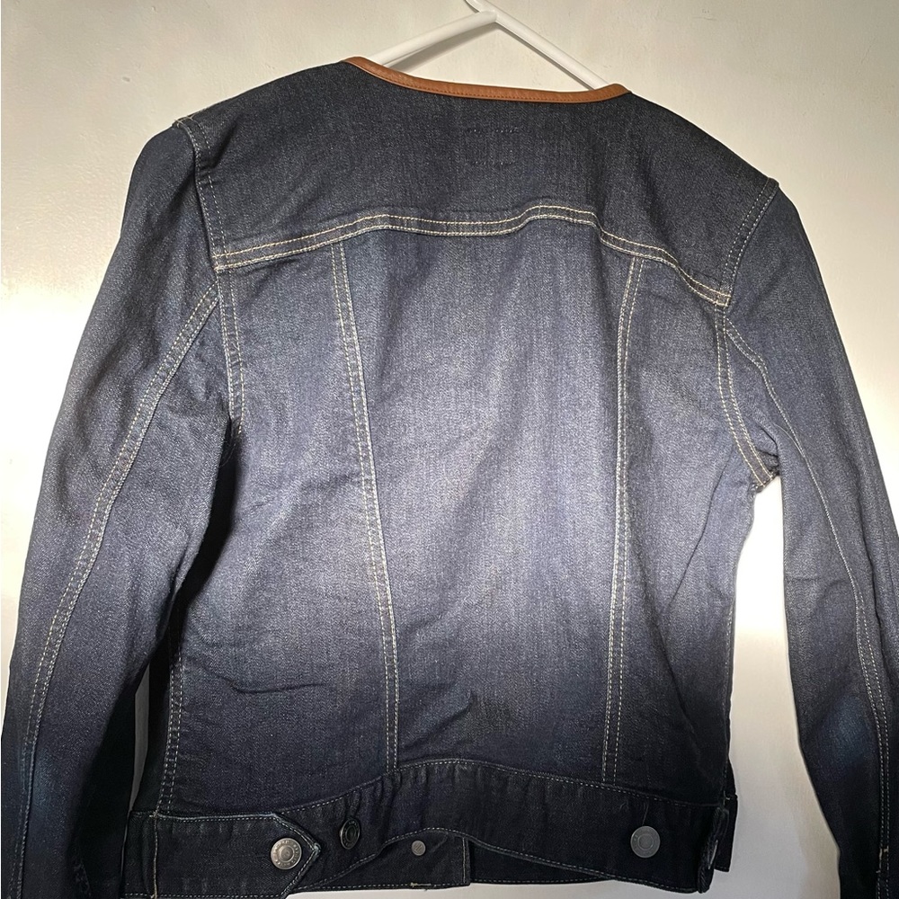Denim jacket! Wear over slacks or a dress! Petite you will love it!